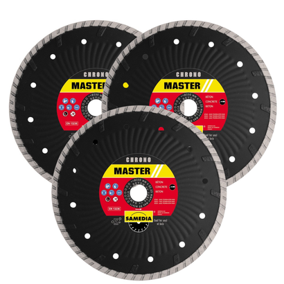 Disques Master x2 Chrono Ø125 +1offert - Samedia