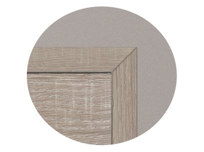 Kit d'habillage Huisserie pour RENOVE PORTE VERONE Taupe - L.73-83cm