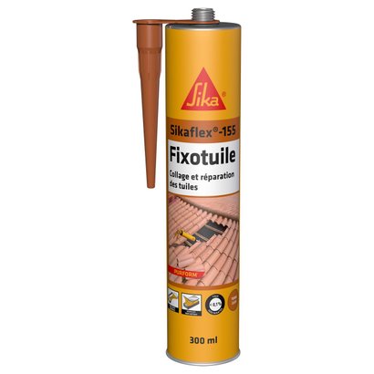 Mastic-colle Sikaflex 155 Fixotuile PURFORM terre cuite 300ML 