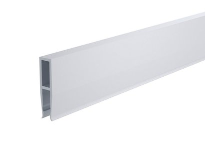 REHAUSSE POUR REGLE A BETON PVC BLANC 5 M