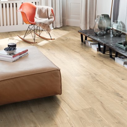 SOL STRATIFIE CLASSIC 8MM CLASSE 32 1292 X 193MM 4 chanfreins EPL074 Ch?ne de Dunnington clair