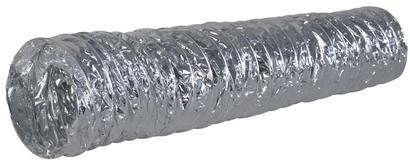 Gaine de ventilation souple polyester Ø80MM rouleau 6M - Autogyre