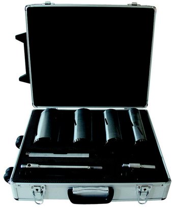 VALISE 5 COURONNES DIAMANT PERFORATEURS D. 32.52.68.82.102 - M16