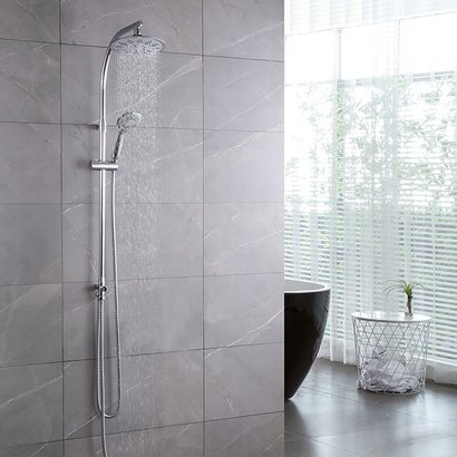 Colonne de douche VENEZIA SWITCH sans robinet avec inverseur à tirette          