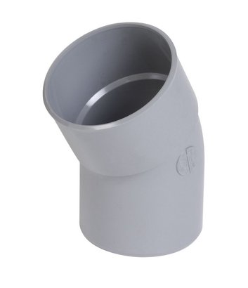 COUDE SIMPLE MALE-FEMELLE 30° DIAMETRE 63 - CL3