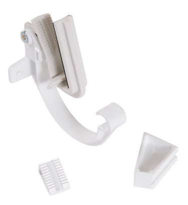 CROCHET COUVERTURE ONDULEE POUR PROFILE DE 16 BLANC - GO4B