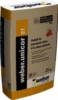 ENDUIT DE PAREMENT WEBER.UNICOR ST 279 25KG