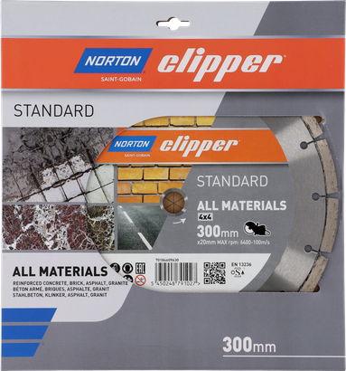 Disque diamant STANDARD 4x4 300x20