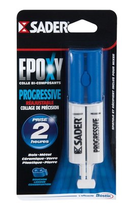 COLLE BI COMPOSANTS EPOXY PROGRESSIVE 25 ML