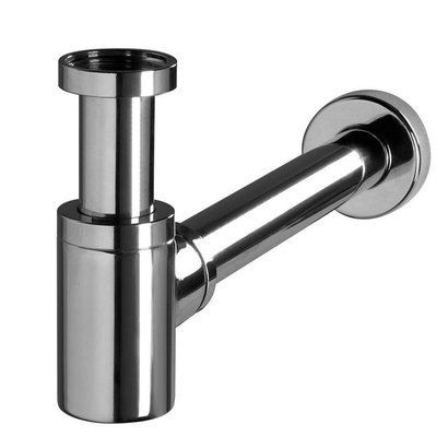 LINEIS MINI SIPHON DE LAVABO DESIGN EN LAITON CHROME PRO