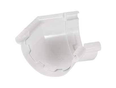 ANGLE DE GOUTTIERE A COLLER A 135° POUR PROFILE LG25 BLANC - ANC525B