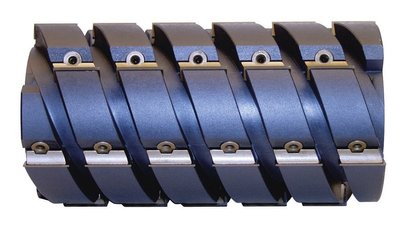 PORTE-OUTILS A RABOTER HELICOIDAL COUPE PROGRESSIVE DIAM.125XHT130XAL40 Z 18