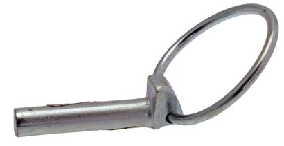 Goupille clips Acier galvanisé Ø8mm L:44mm Blister de 1