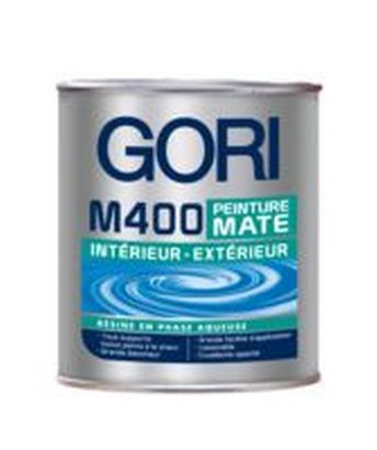 Peinture de finition mate Acrylique Gori M400 Base 20 AQUEUSE 0.69L