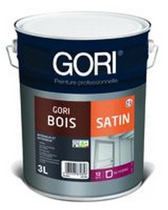 Peinture glycéro GORIBOIS Boiseries finition satiné base 30 2.625L