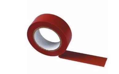 Ruban adhésif isolant ROUGE 15MM x 10M 