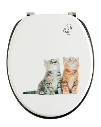 ABATTANT TRENDY LINE CHATONS