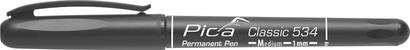 Feutre medium permanent 1mm noir - Pica