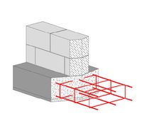 chainage sismique Z3 L 6m section 35x20cm en 6 HA 10 espacement 200 mm