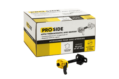 Appui intermédiaire renforcé Thermacoustic 70/140 Proside - Boite de 50 pièces