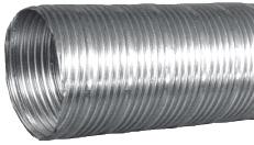 Gaine compacte ALU flexible M0 Ø125MM x 3M