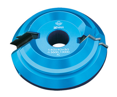 Porte-outils pour bouvetage d'angle à 45° Ø140MM Alésage 30 ép. 13/28 Z2  