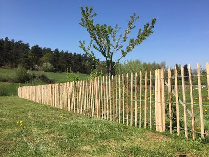 CLOTURE BOIS GANIVELLE 10 X 1 M