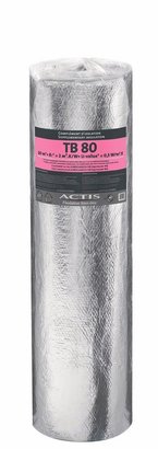 Isolant mince réflecteurs TB 80 ep 10 mm L 13.34 x l 1.5 m