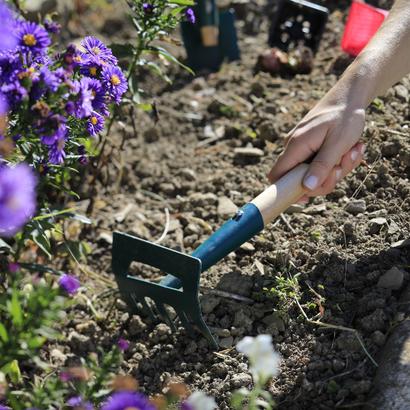 Râteau binette à main Duopro