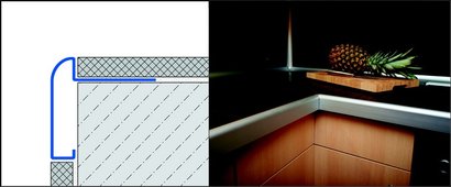 PROFILE PLAN TRAVAIL ARGENT ANODISE BROSSE 250