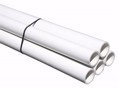 TUBE PVC-U POUR EAUX USEES BLANC 40 MM X 4 M