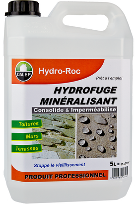 Hydrofuge minéralisant HYDRO-ROC Bidon 20 litres pour 60 à 100 m2