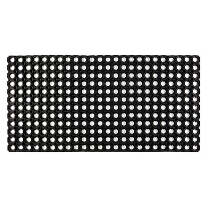 Tapis extérieur grattant en caoutchouc 100 x 50CM - DOMINO 