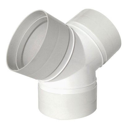 ASPIRATION- COUDE Y D125 POUR TUBE ROND