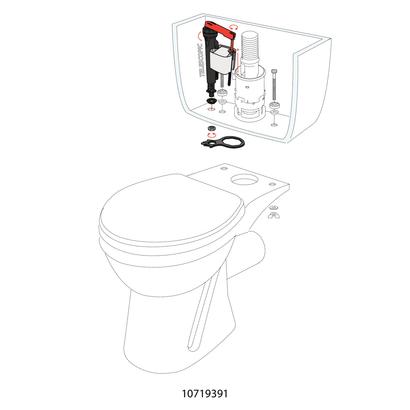 Robinet flotteur 3/8 - Wirquin