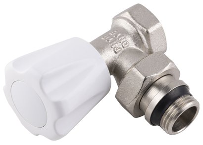 ROBINET MANUEL EQUERREMF 1/2 NICKELE 