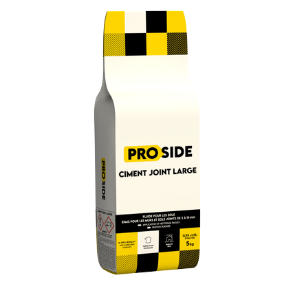 Ciment Joint Large gris sac de 5kg - Proside