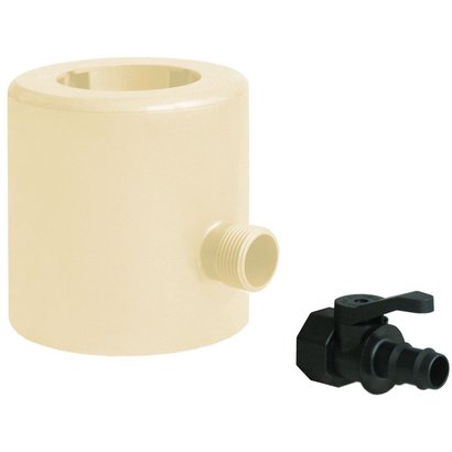 COLLECTEUR A EAU PVC AVEC ROBINET SABLE DE D.80 A D.100