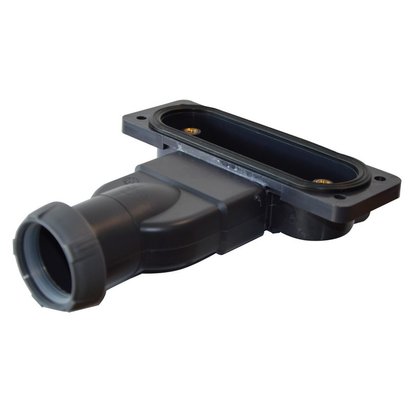 Bonde SLIM à chaper pour receveur Caniveau à carreler ou résine - Encombrement 58 mm sous receveur