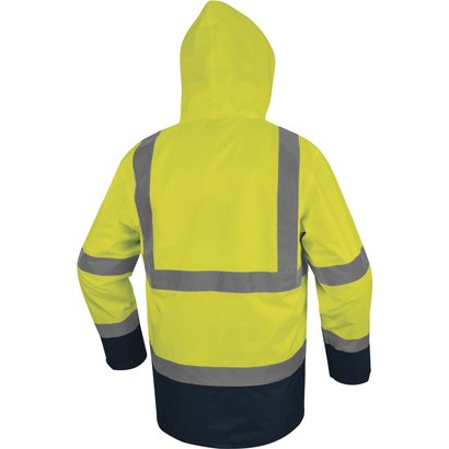 Parka SPEED - Haute visibilité - Jaune Fluo/Bleu Marine - T.XL