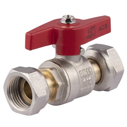 VANNE SPHERE PAPILLON ECROU.L FF 1/2 