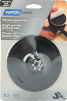Plateau velcro 125MM pour meuleuse