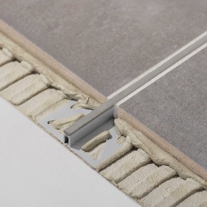 Profilé pour joint de fractionnement DURAFLEX PVC largeur 5 mm - Ht 12,5 mm Beige - DFP 1232-5/250