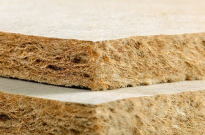 Isolant en fibres de bois flexible ISONAT FLEX55 PLUS H - long. 1,22m x larg. 0,60m x ep. 200mm - R = 5,55