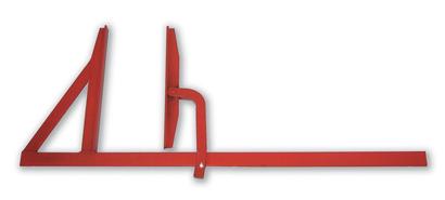 Serre de coffrage simple peint avec tête pivotante – 0,70 x 1M