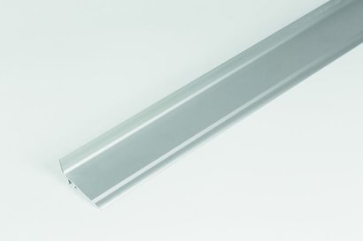 COUVRE JOINT ALU ANGLE 50MM AVEC 3 CLIPS PAR LONGUEUR