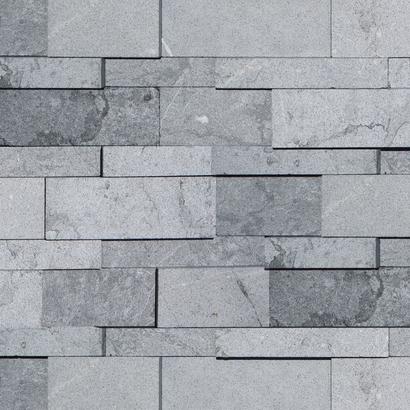 Parement ROYAL Grey 15,2 x 61 / 66 x 1,7 cm - Marbré