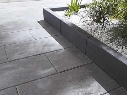 Bordure Torino 50 x 20 x 6,5 cm gris anthracite