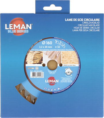Lame scie circulaire bois Ø190 alésage 30 - Leman