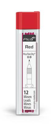 Mines rouges pour marqueur fine dry12 mines - Pica